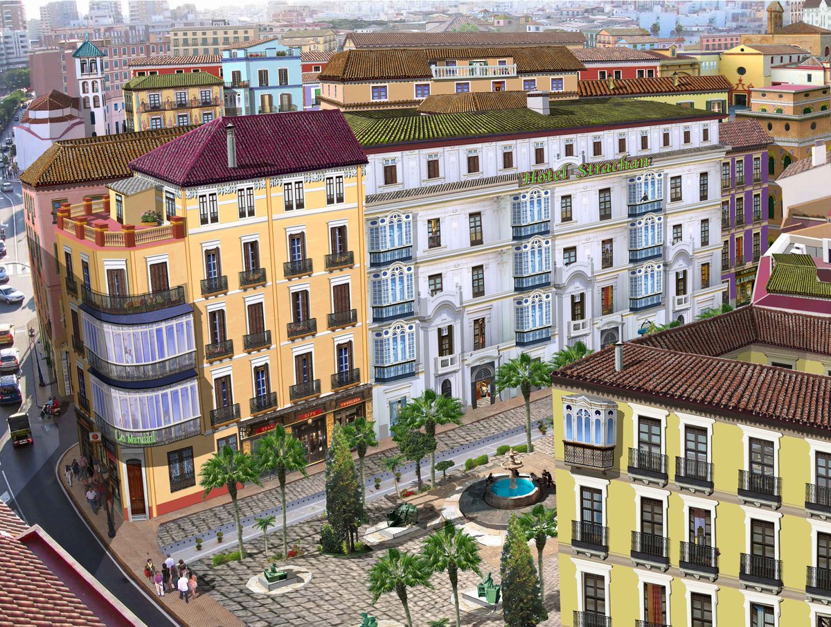 PedroRosaMena's tweet photo. 4 imágenes que muestran el cabreo generalizado en #Málaga con #SalvemosLaMundial. Protagonistas: un edificio histórico, una promotora insolvente, un proyecto mamotreto sin identidad y una decisión política incomprensible una vez más... @malagaalmomento @serdemalaga @edifeicios https://t.co/JxOvMtZSm7