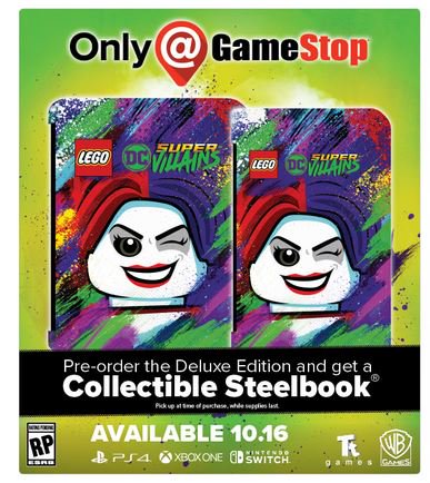 ps4 lego dc super villains deluxe edition