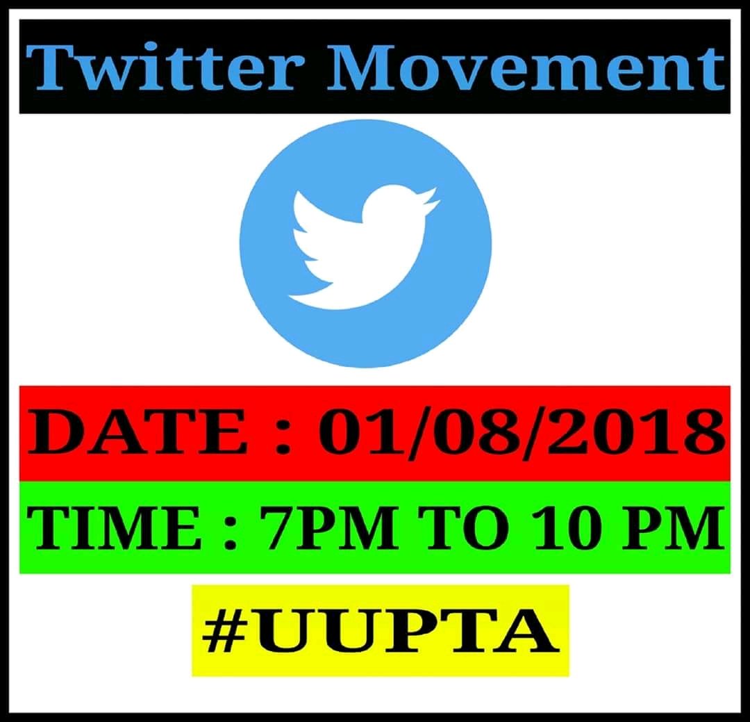 LoveVirus17's tweet image. Let's start the movement....#UUPTA @Debasis83617625