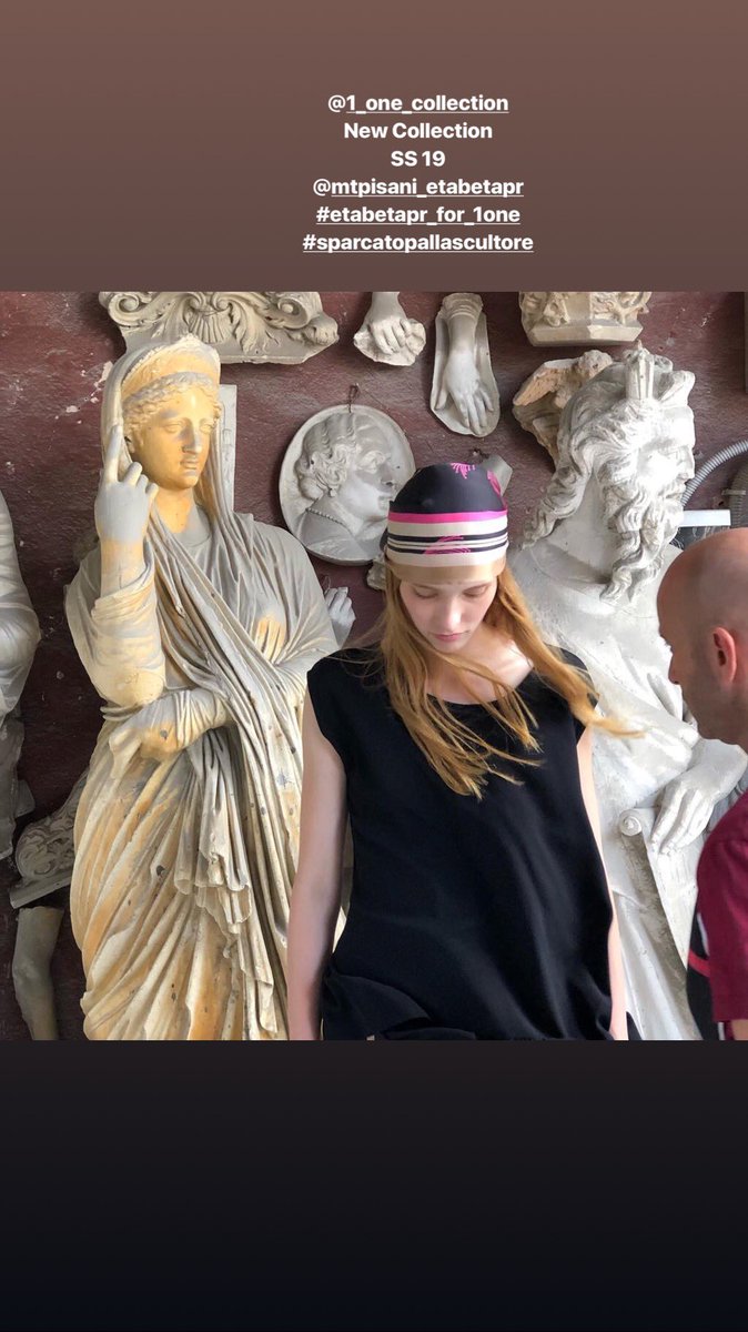Eta_Beta_PR's tweet image. -
New SS 2019 Collection 🍒
#1one #1onecollection #shooting  #spartacopalla #spartacopallascultore 📸. @massimobestettiphoto Styling @iampaoloturina 
Model @noellenijhof_ 
Make Up &amp;amp; Hair @robertopagnini 
location Spartaco Palla Scultore - Pietrasanta #etabetapr_for_1one
