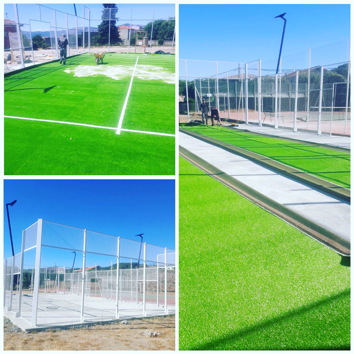 SPavimentos's tweet photo. 🤝STRATA en tu tiempo libre CREANDO ESPACIOS que te ayuden a disfrutarlo al máximo.🏃🏻‍♂️🏃🏼‍♀️Si buscas LO MEJOR para ti , buscas STRATA🎾Pista de Paddle en el Piornal .#strata #stratayeldeporte #alairelibre #paddle #pistasdeportivas #pistasdepaddle https://t.co/qcNgj320Pa
