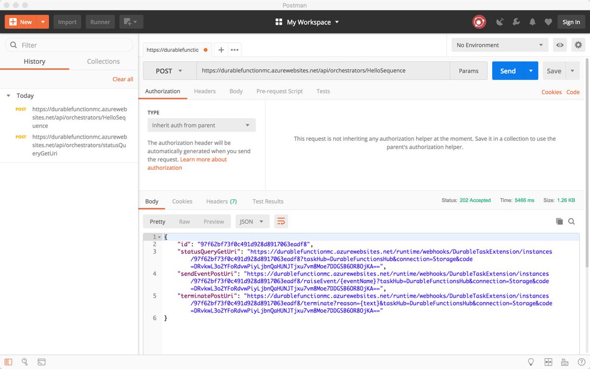 AzureWeekly's tweet image. #Azure Tips and Tricks Part 133 - Use the #AzurePortal for #DurableFunctions Development from @mbcrump buff.ly/2MkQRP5