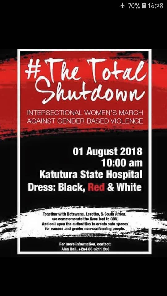 amwaafrika's tweet photo. We stand in solidarity with our sisters in Southern Africa to protest against Gender Based Violence

African governments, protect women!!  

#TotalShutdown https://t.co/j5Z7OSWMFb