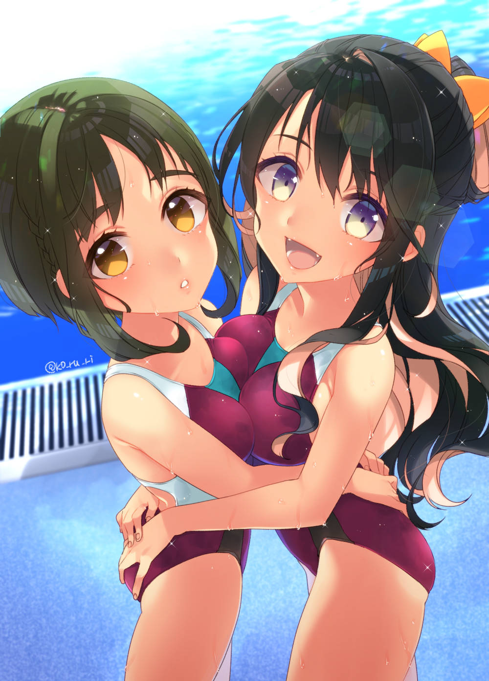 乳合わせ 