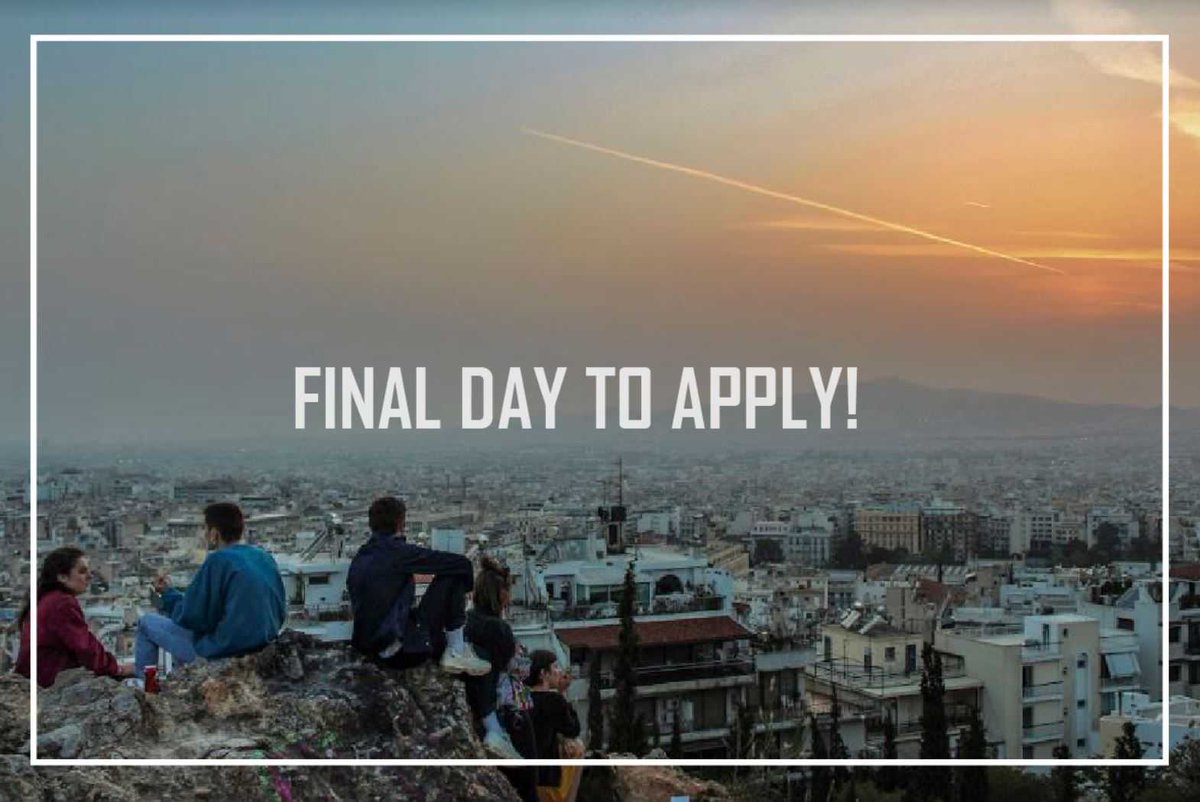 caravansjournal's tweet photo. It's your last chance to apply! The application's close tonight at 00h00. Will you join our Caravan to dive into the interesting city of Athens on the outlook for the most interesting stories?
#LastChance #Apply #Thecaravansjournal #Athens #TrainingEvent #Storytelling https://t.co/DsGmnmvny6