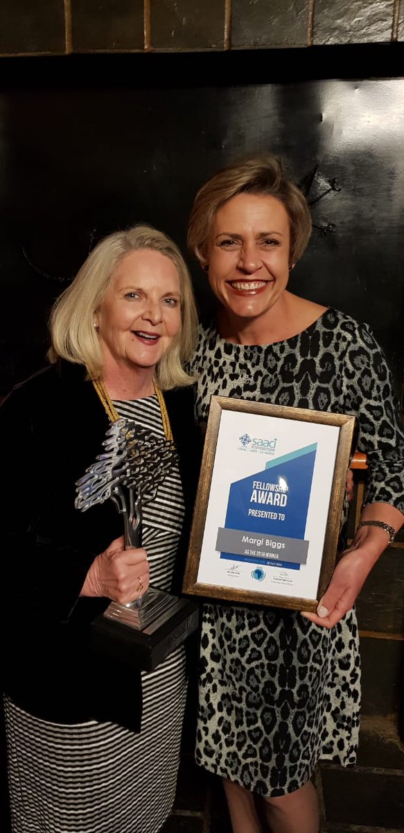 The Wine Tourism Conference (@wineconfsa) on Twitter photo The #convenor of The Business of Wine & Food Tourism Conference, @MargiBiggs, has been honoured by <a href="/SAACIofficial/">SAACI Official</a> for her long service and special #contribution to the #conferencing industry, earning the 2018 SAACI #FellowshipAward. #wfconf2018 #SAACI #Eventprofs #tourismexpert The #convenor of The Business of Wine & Food Tourism Conference, @MargiBiggs, has been honoured by <a href="/SAACIofficial/">SAACI Official</a> for her long service and special #contribution to the #conferencing industry, earning the 2018 SAACI #FellowshipAward. #wfconf2018 #SAACI #Eventprofs #tourismexpert