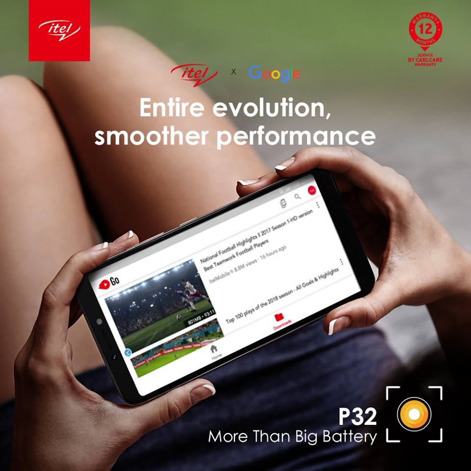 iteluganda's tweet image. Everytime you open several apps, your phone goes bogged down.
With the evolutionary Android™ 8.1 (Go edition) for entry level mobile phone, P32 saves your space and storage in a maximized way. Now, get your P32 and enjoy!!!
#itelP32 #AndroidGo #MoreThanBigBattery
