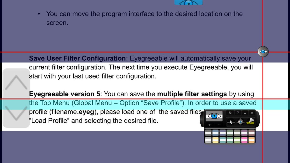 AureoSoft's tweet photo. #Eyegreeable 5 - Eyegreeable's Tablet Mode allows you to manually position the screen filter at your favorite reading region. 

https://t.co/48nF9f1QLL https://t.co/6NJNDuMmFE
