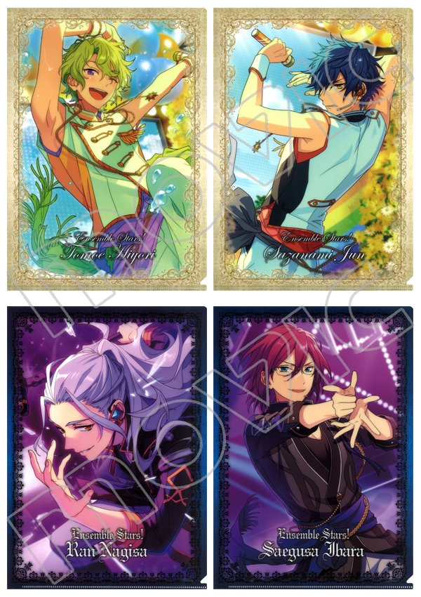 あんスタ アニスタ くじメイト クリアファイル Eden Adam Eve あんスタ アニスタ くじメイト クリアファイル Eden Adam Eve あんスタ