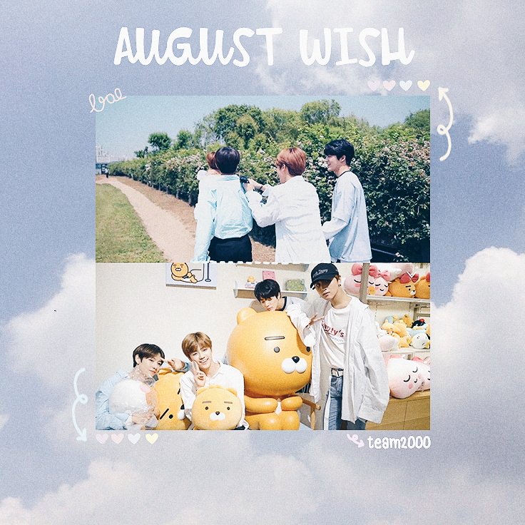 ☁️💛 #AugustWish 💙☁️

(📋) page 8/12 ➖ ขอให้ทุกๆคนมีความสุขมากๆนะค้าบ สุขภาพร่างกายแข็งแรง เจอแต่สิ่งดีๆ ได้ทานอาหารอร่อยๆ มีแต่คนรักและเอ็นดู ได้เกรดเอๆ เงินเยอะๆ ดูแลสุขภาพกันด้วยนะค้าบ แล้วก็ คิดถึงทุกคนนะครับ เลิ้บ 💛💙