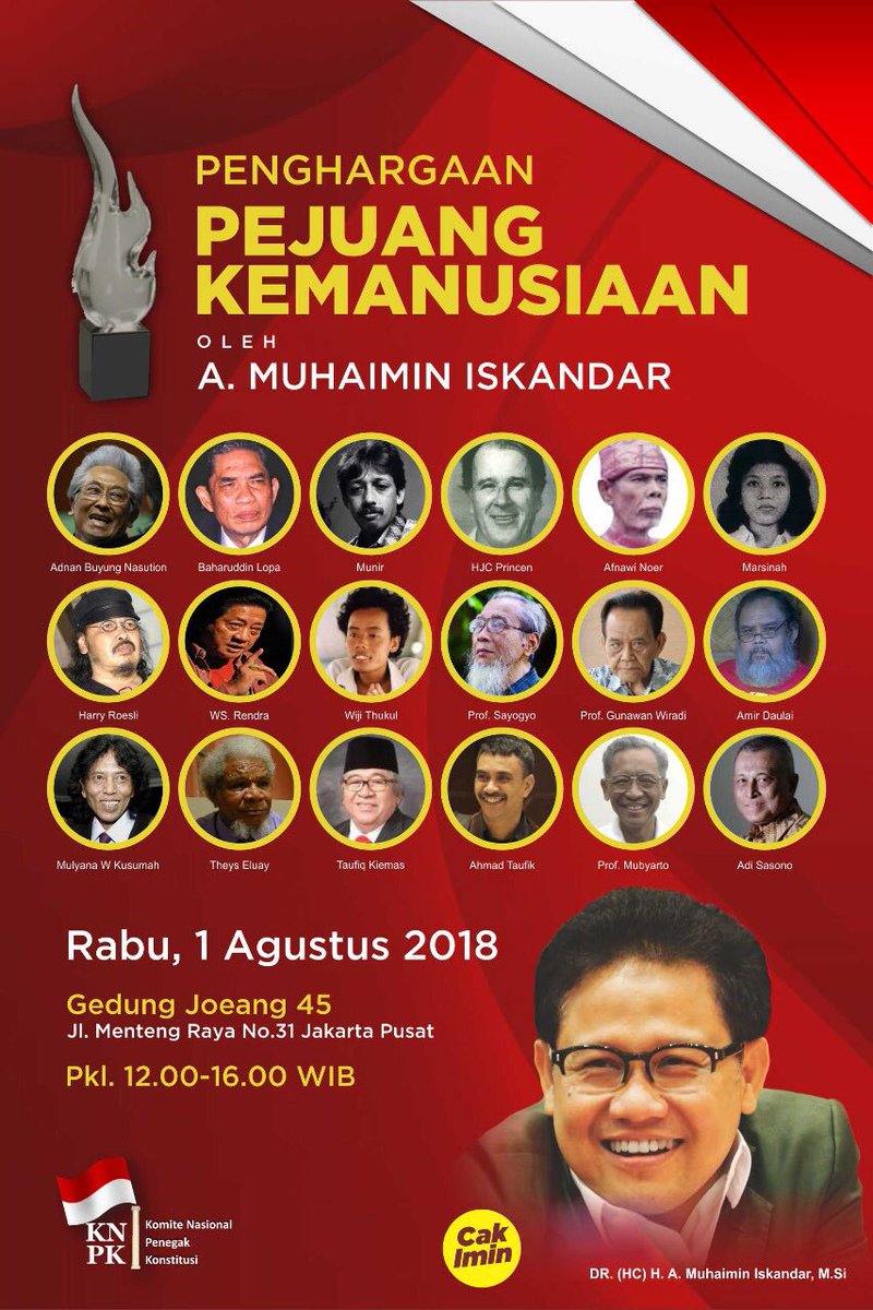 #CakIminPeduliPejuangKemanusiaan