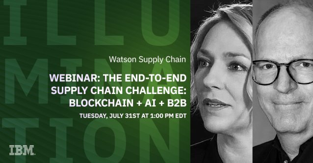 Blockchain, AI and B2B EDI can improve data quality, business decision-making, &amp; cost reduction. Join CSCMP &amp; IBM in this webinar to learn how: #WatsonSupplyChain @IBMSupplyChain #AI #Blockchain #EDI @CSCMP bit.ly/2vlxQFe
