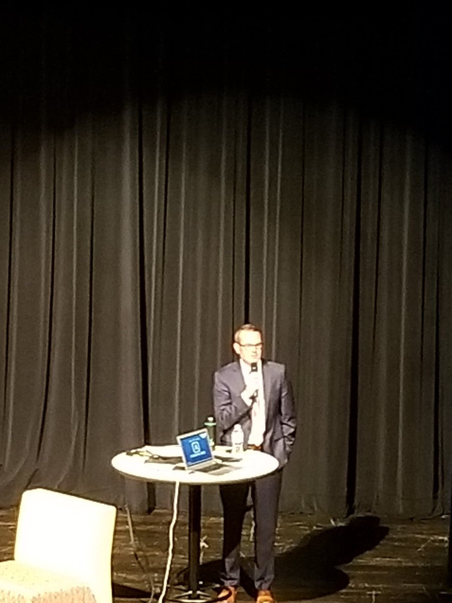 Data2Inform's tweet image. Excited to Power Up at #HA2018.  Superintendent, Jonathan Cooper provided a warm welcome to attendees, presenters, and guests to Mason City Schools. #Masonlearns