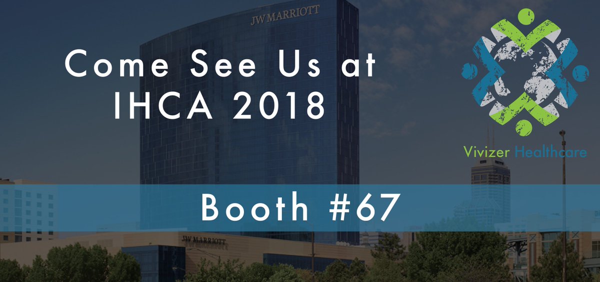 VivizerHC's tweet photo. Vivizer is excited to be apart of IHCA 2018 in Indianapolis, make sure to come see us in the Expo Hall at booth #67 from 10:30 to 12:30, don't miss out! https://t.co/dZHDJKjKiD