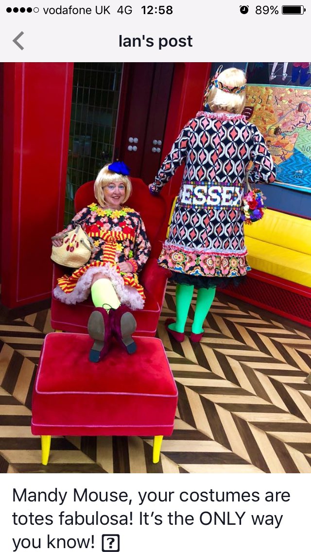 mousegirl007's tweet photo. The girls wearing the dresses I embellished " In the best possible taste". #graysonperry. #houseforessex. #@alanmeasles. #lovinghiswork https://t.co/JpzvD64hRu