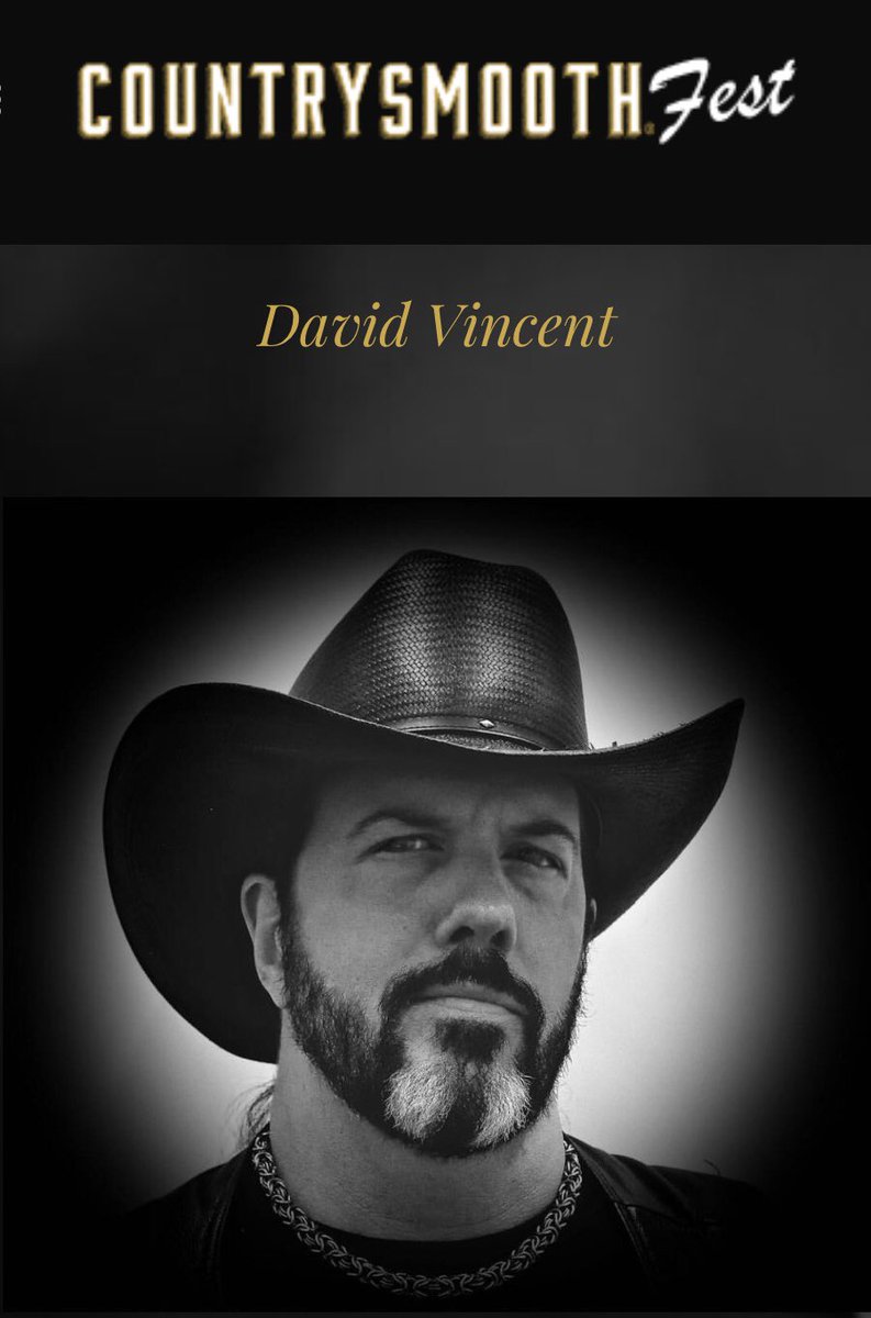 David Vincent (@the_dvincent) on Twitter photo SHOW ANNOUNCEMENT... I’ll be dishing out my special version of #outlawcountry in #NewOrleans on Sun, Oct 21st at #CountrySmoothFest. Info/Tiks at: countrysmoothfest.com.
<a href="/dannybharvey/">Danny B. Harvey</a> (guitar) #ChrisBarnes (upright bass) & #MattReed (drums). #csfest #csfestnola SHOW ANNOUNCEMENT... I’ll be dishing out my special version of #outlawcountry in #NewOrleans on Sun, Oct 21st at #CountrySmoothFest. Info/Tiks at: countrysmoothfest.com.
<a href="/dannybharvey/">Danny B. Harvey</a> (guitar) #ChrisBarnes (upright bass) & #MattReed (drums). #csfest #csfestnola