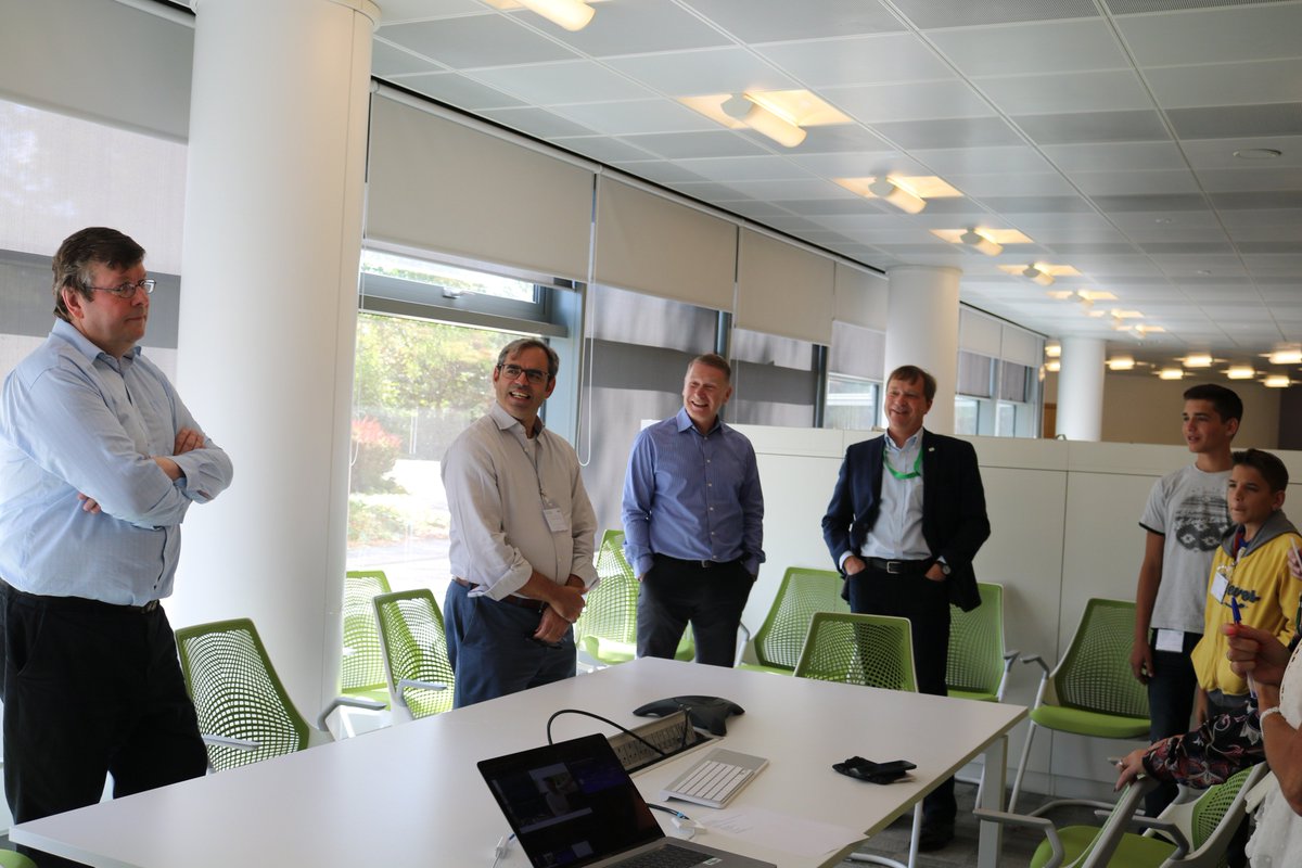 SKellyCEO's tweet photo. Amazing to see @sageuk welcome Daniel Goldman, son of one of our founders David Goldman, to our North Park HQ in #Newcastle today to meet some of the colleagues who worked closely with David and to witness his incredible legacy live on. #LifeAtSage 💚 https://t.co/srfhAr74C9