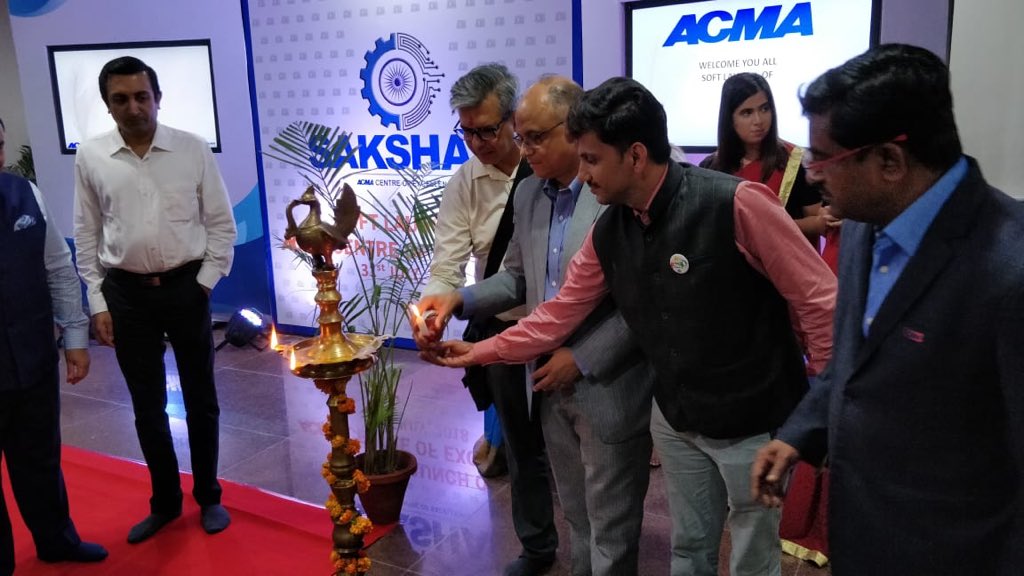 ACMAIndia's tweet photo. In a major step to facilitate 'Smart Manufacturing', and impart world class Technical and Behavioral skills to Auto Component Manufacturers, ACMA along with IIT Delhi, officially launched its first Centre of Excellence (CoE), Saksham at IIT Delhi, Sonipat campus. https://t.co/lXTto1qMwD