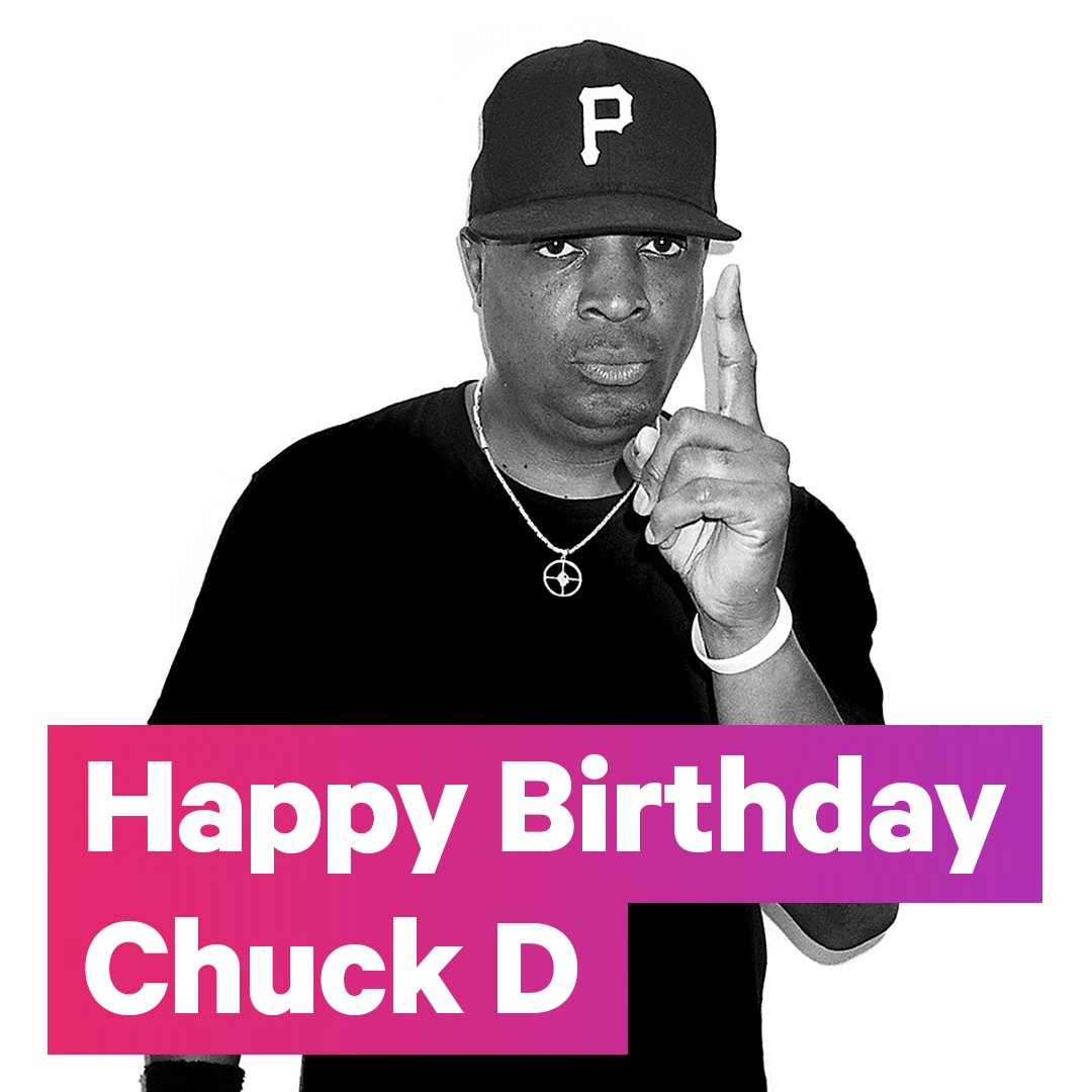 Tracklib wishes Chuck D a happy birthday! 