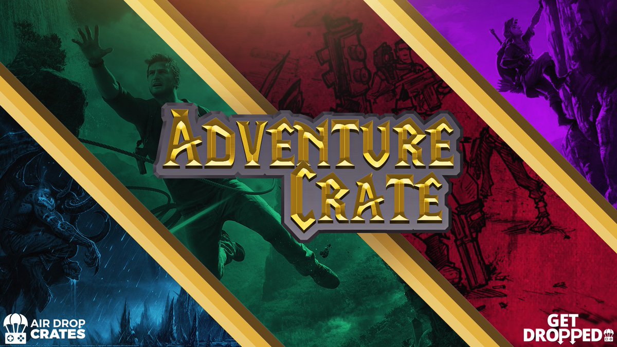 We are extremely excited to announce that the September crate is the #AdventureCrate. This amazing crate is based of your favourite action packed "RPG" games! What products do you think will be in there? Who’s excited!? 📦🎮 #GetDropped

Grab yours today: airdropcrates.com/store/subscrip…