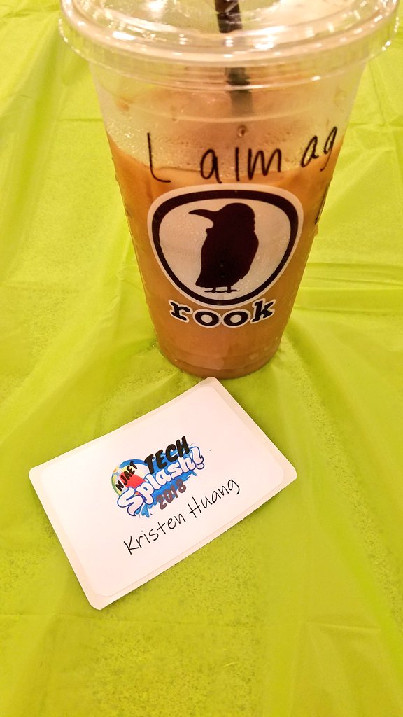 khuangedu's tweet image. I&apos;m ready! #TechSplash2018 @NJAET_org