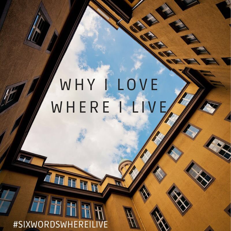 sixwords's tweet photo. New Contest! Whether it’s the setting or the people, tell us why you love where you live in six. #SixWordsWhereILive https://t.co/3kD9CwGdOP https://t.co/b7v2MSnVL1