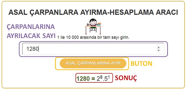 matdelisiyiz's tweet photo. HESAPLAMA ARACI- Asal Çarpanlara Ayırma https://t.co/IEiy9xO36r #hesaplama #sinif8 #çarpanlar #matematik #yks #çarşamba https://t.co/IiFcqjkhcx