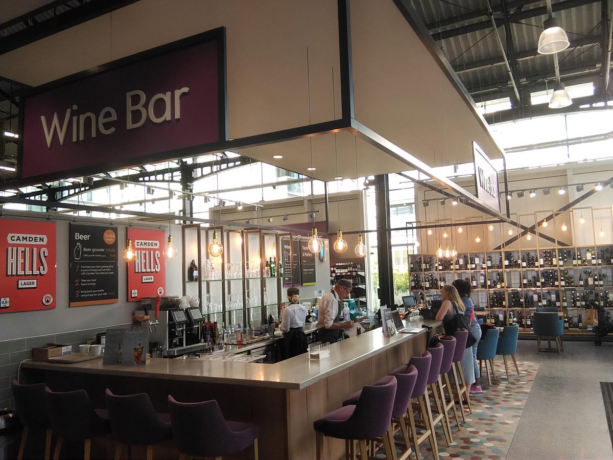 LondonersLondon's tweet photo. .#MyHotTips I did them last month, YOU must do them this - #BAR - @waitrosewine bar in @waitrose @kingscrossN1C - Prices start at JUST £3.50 for a glass of quality wine, it's ONLY £7 for corkage on any bottle purchased & they have seating outside. It's best value bar in the area https://t.co/sD4xu8UveX