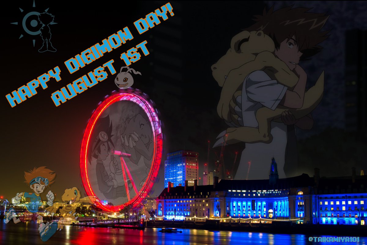 Tai Kamiya Happy Odaiba Day From London Uk デジモンイラスト デジモン Digimon デジモンの日 Anyone Watching Any Digimon Anime Or Playing Any Digimon Games To Mark This Day T Co Mz5jrmf2tv