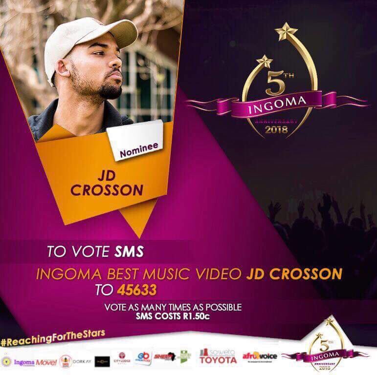 jd_crosson's tweet photo. I believe this is the last week of voting . Let’s do one more round 🤗 #MyLastPost 
#BestMusicVideo
#ShotsFired
#IngomaAwards https://t.co/Gllcgxv6vt