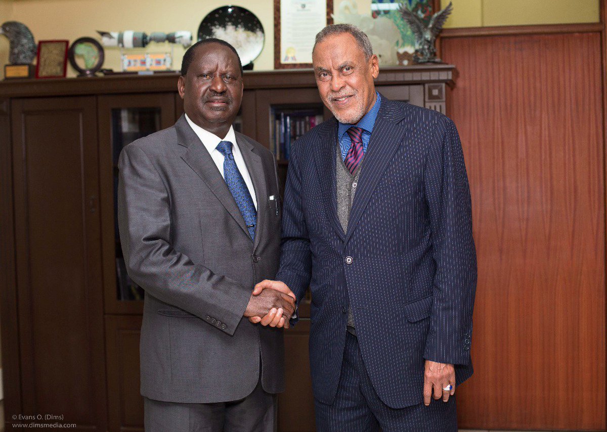 RailaOdinga's tweet image. I received a briefing on the progress of the Building Bridges taskforce from their Chairman Senator Yussuf Haji and his deputy Professor Adams Oloo. I am happy at the progress they have made so far and they have pledged  to do their very best for our nation.