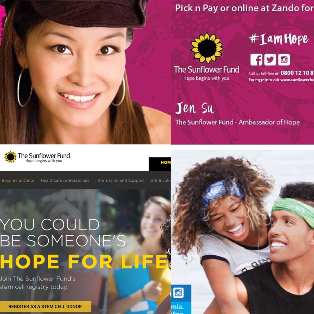 jennifer_su's tweet image. As #WomensMonth kicks off today, join our conversation from 12-1 pm @SunflowerFund @liezelv @alana_james @zbzoebrown &amp;amp; many more #SouthAfrica on  #BloodDiseases and #StemCell donation. You can #BeTheHope #SunflowerDay2018 #1August