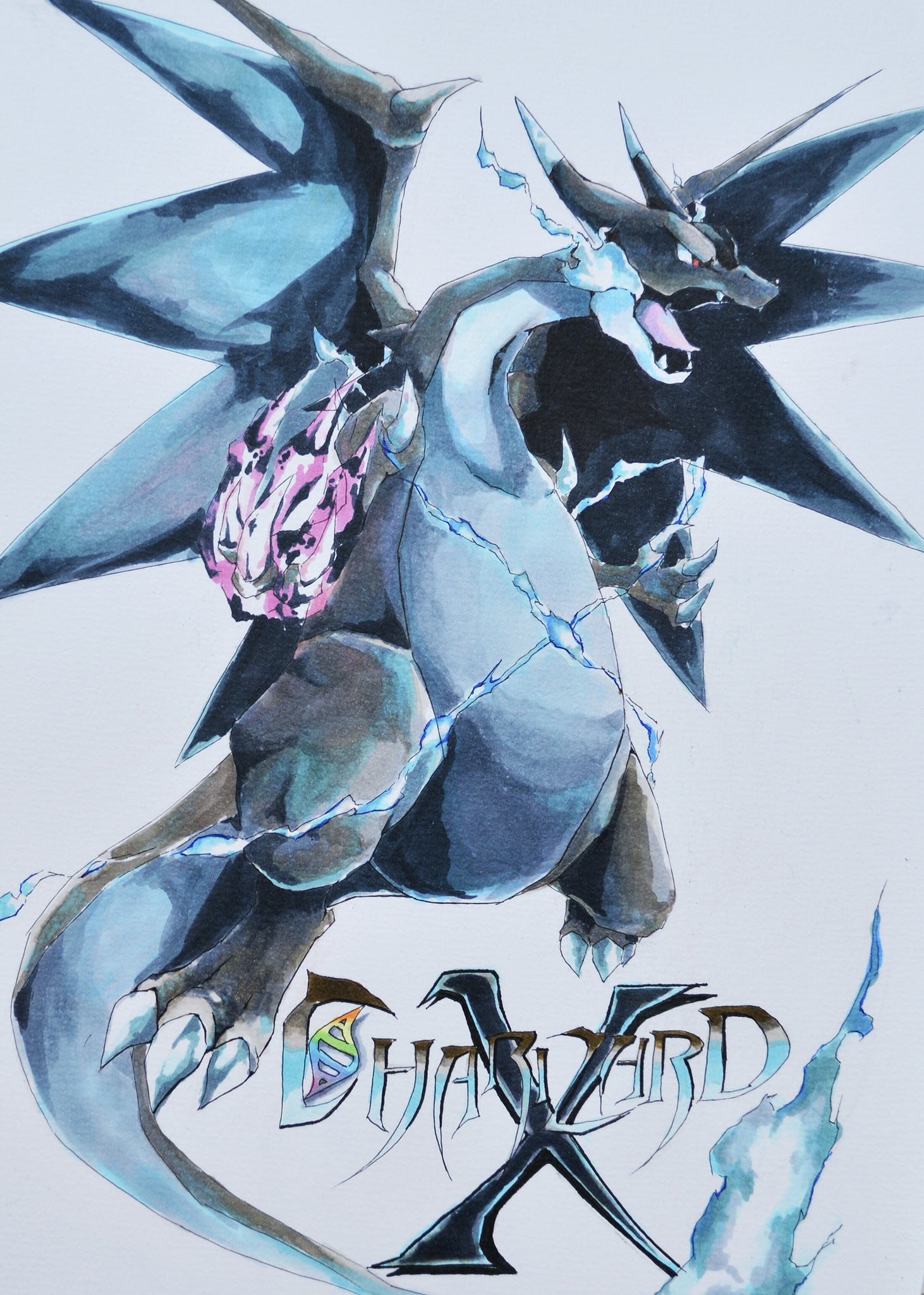 あもん Booth再販中 Ar Twitter メガリザードンx Mega Charizard X