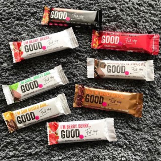 goodfullstop's tweet image. It&apos;s a good #WinItWednesday AND #wellnesswednesday combo 💚 follow and RT to win a starter pack with ALL our yummy good #vegan #Glutenfree #DairyFree #slimmingworld friendly bars! One of your five a day and soooo good! X