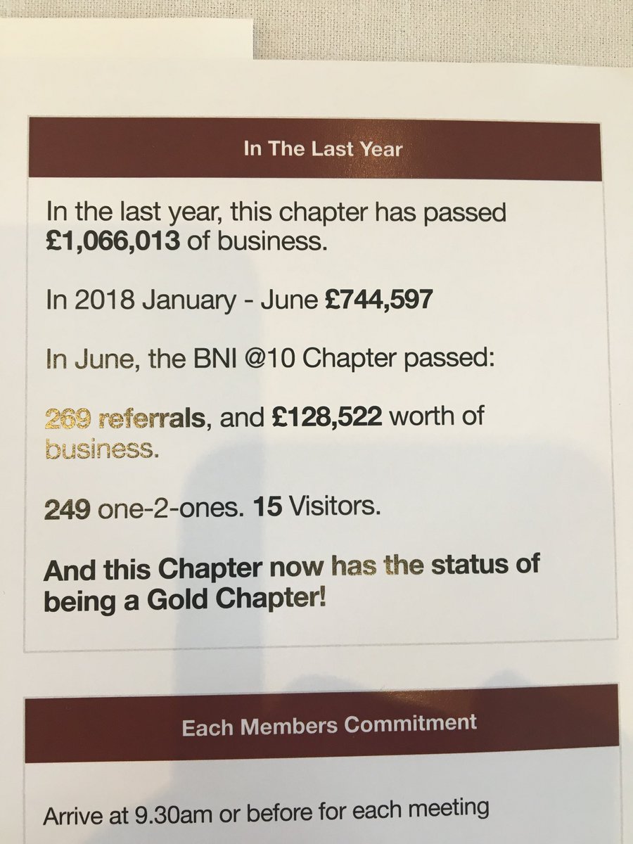 Top 5 BNI chapter in UK. <a href="/BNIStaffs/">BNI Staffordshire</a>