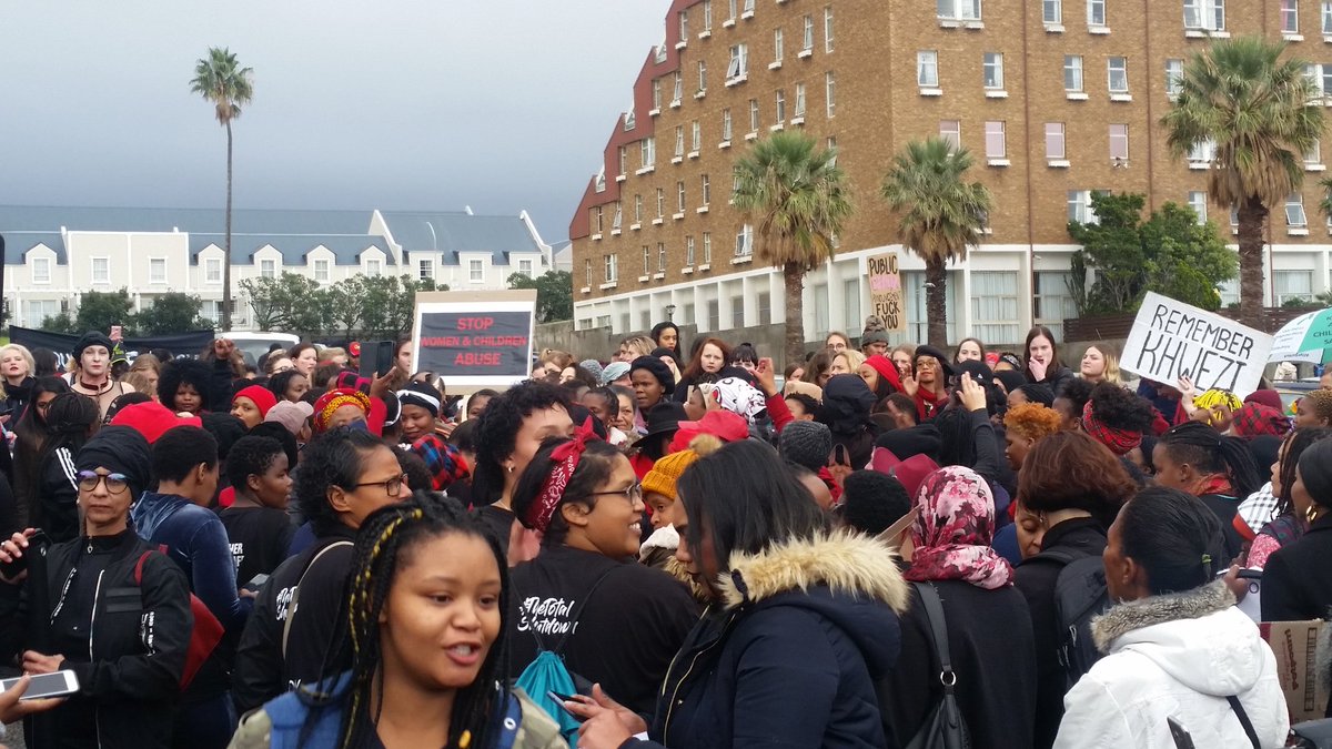 Sufiya0204's tweet photo. #TotalShutDown #iwillmarch #capetown #NotOnMyBody #EnoughIsEnough https://t.co/2Xatq3evnh