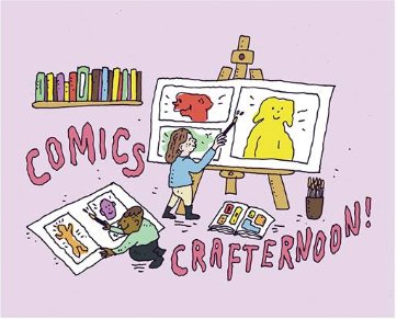 Enjoy a Crafternoon!
Invent a character and make a #comic strip. Its free! 
Just book at the #library
Fishponds Tel 0117 9038560
Sat 4th Aug 2-4pm
St George Tel 0117 9038523
Tues 7th Aug 11-1pm
<a href="/LibrariesWest/">LibrariesWest</a>
<a href="/LitWorks/">Literature Works</a> 
#SummerReadingChallenge