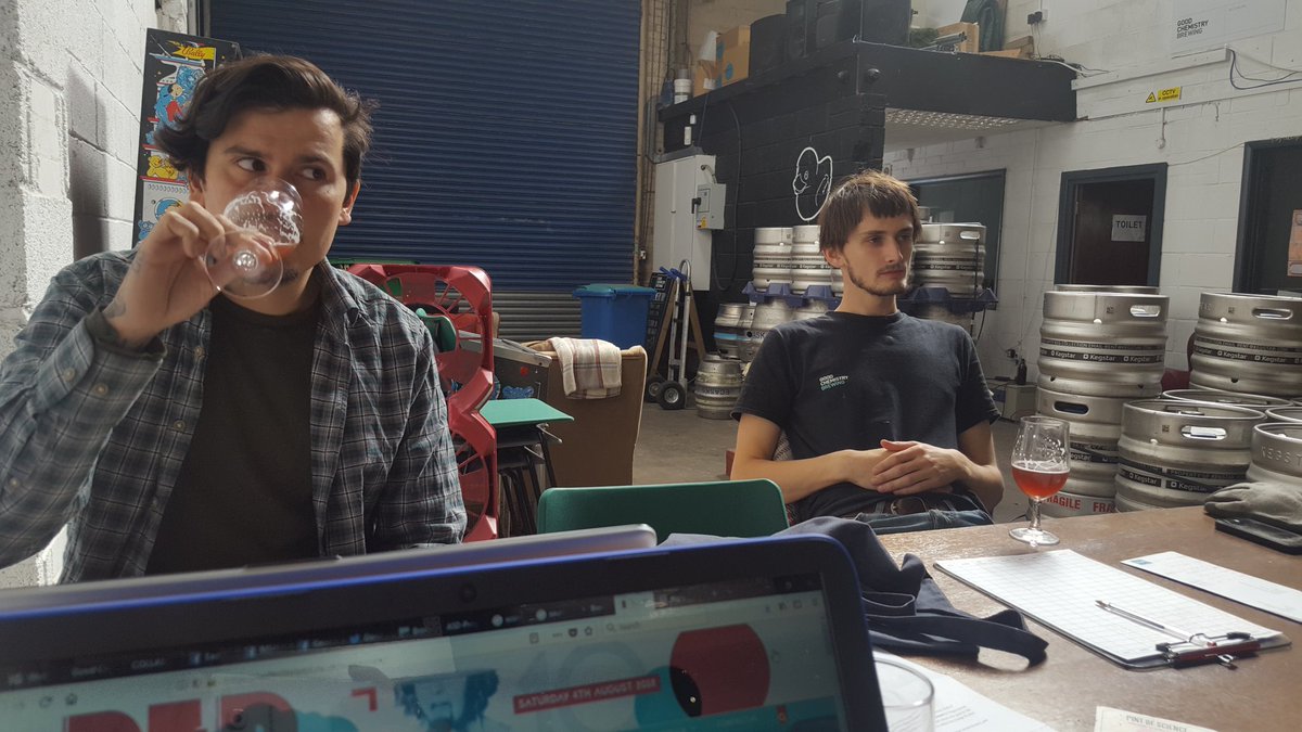 GoodChemBrew's tweet photo. Last bit of QC for #ROARPOWER and it's out the door! Heading to @MKdistribution, @PigsEarsBeer and @PigsEarsWEST today, all ready for you to get your mits on next week. Get your pre-orders in cos we think these are gonna fly! #toughjob #10amtasting
π»ππππ» https://t.co/VGu913S6W1