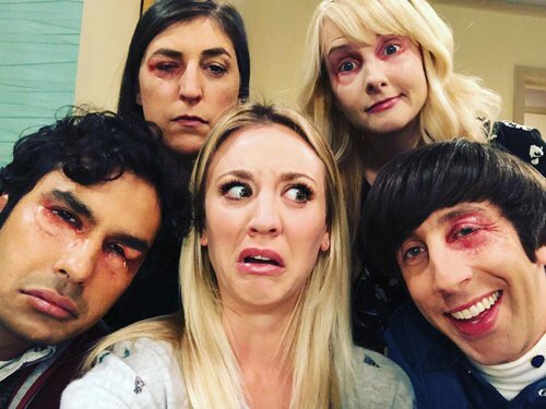 j_stokesparish's tweet image. Watching @bigbangtheory and can’t help but think, maybe Hollywood needs the Authenticity Rating Scale for #moulage #SPFX ?!
🤦🏼♀️ Who decided that this was an accurate depiction of pink eye! I was distracted the whole ep 😂
#makeup #authenticity #realism