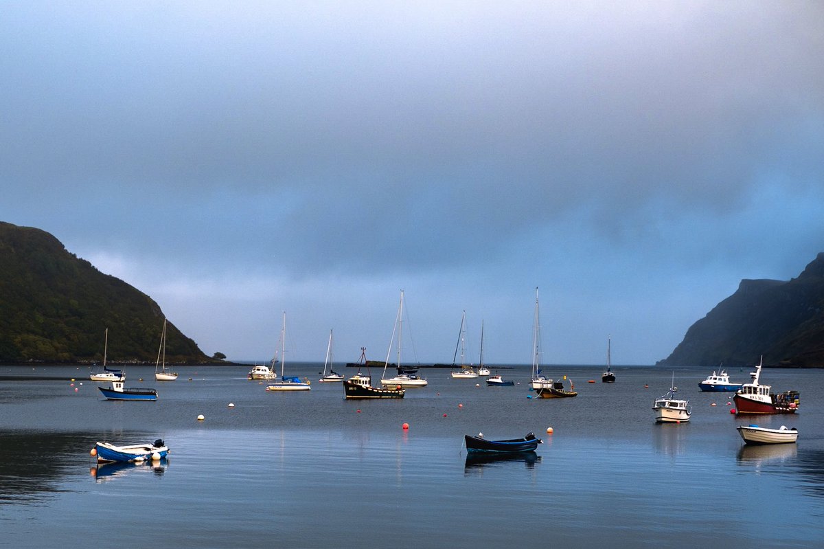 Tranquility in Portree, ‘boat-iful’ 😍 #ScotlandIsNow