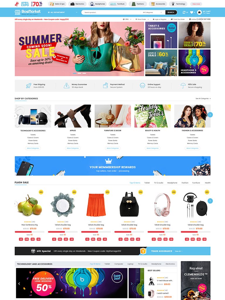 smartaddons's tweet photo. 🔔 03 NEW homepages updated in BosMarket - flexible multivendor WooCommerce theme! Enjoyyy ;)
--- 
📌 Demo: https://t.co/p6s7RuMaom
---
#bosmarket #woocommercetheme #multivendortheme #wordpresstheme #mobilelayout https://t.co/z5iaQuW3g1