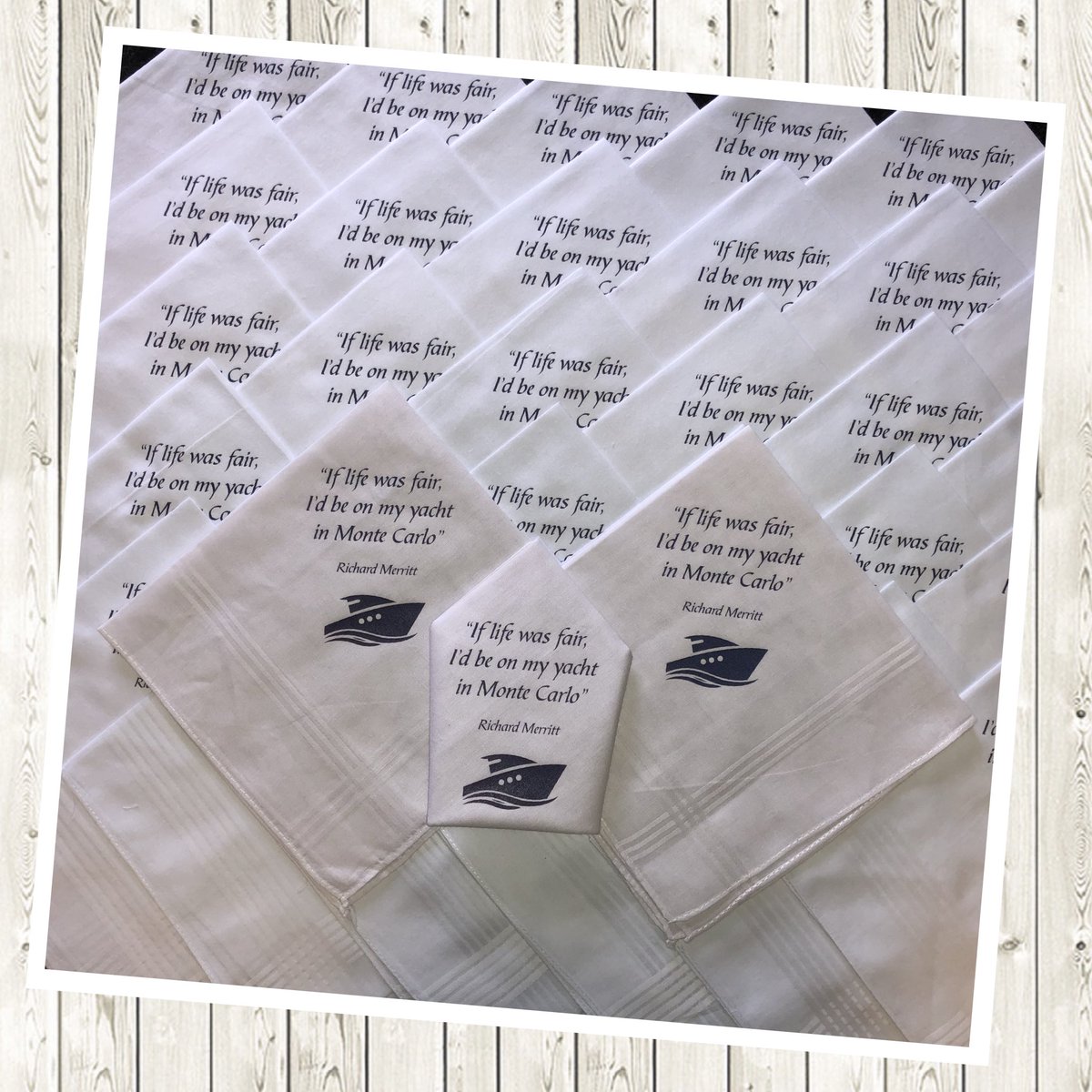 RecExpressKent's tweet image. Something a little different today - printed #Napkins! We were asked to supply these for a wedding, and they came out great!
•
•
•
@RecExpressKent #REKent #RecognitionExpress #PromotionalProductsSupplier #PromotionalProducts #PromoProducts #PromoItems #Wedding #Napkin
