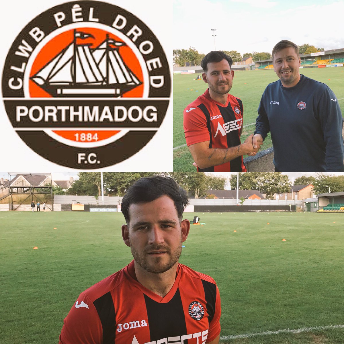 CPDPorthmadogFC's tweet image. @craigpapirnyk says 
"I am delighted to announce that @jaygibbs8 will be joining @CPDPorthmadogFC , it’s another quality addition to our squad for the coming season and we cannot wait to get started now ! Welcome to Port Jay ! #Port #GreatSigning"