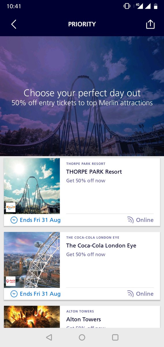O2GuruLennySale's tweet image. With 50% off Merlin Attractions through O2 about Why O2 reason why our Network is so unique. If you need any help registering or installing the O2 Priority App then pop into store today at @MiddletonShop for some free help @MIDCommsUK #WhyO2Wednesday #O2PRIORITY #O2Middleton
