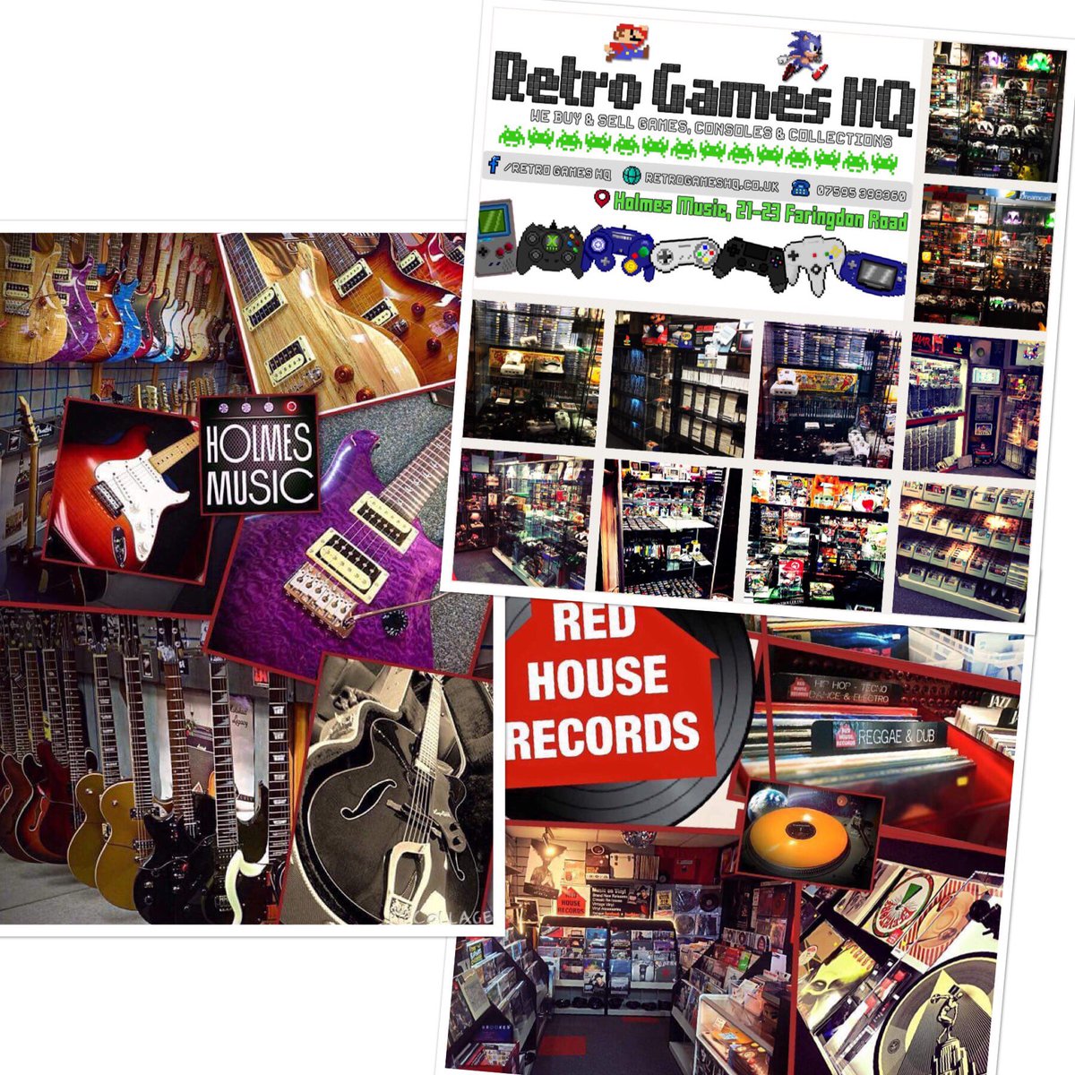 RetroGames_HQ's tweet image. Holmes Music 
Established in 1963 now has even more to offer Swindon and the surrounding areas. We now have 3 shops in one! 
We Buy,Sell and Exchange Musical Instruments , Retro Video Games/Consoles and Vinyl Records. Huge amount of items available with stock changing daily!