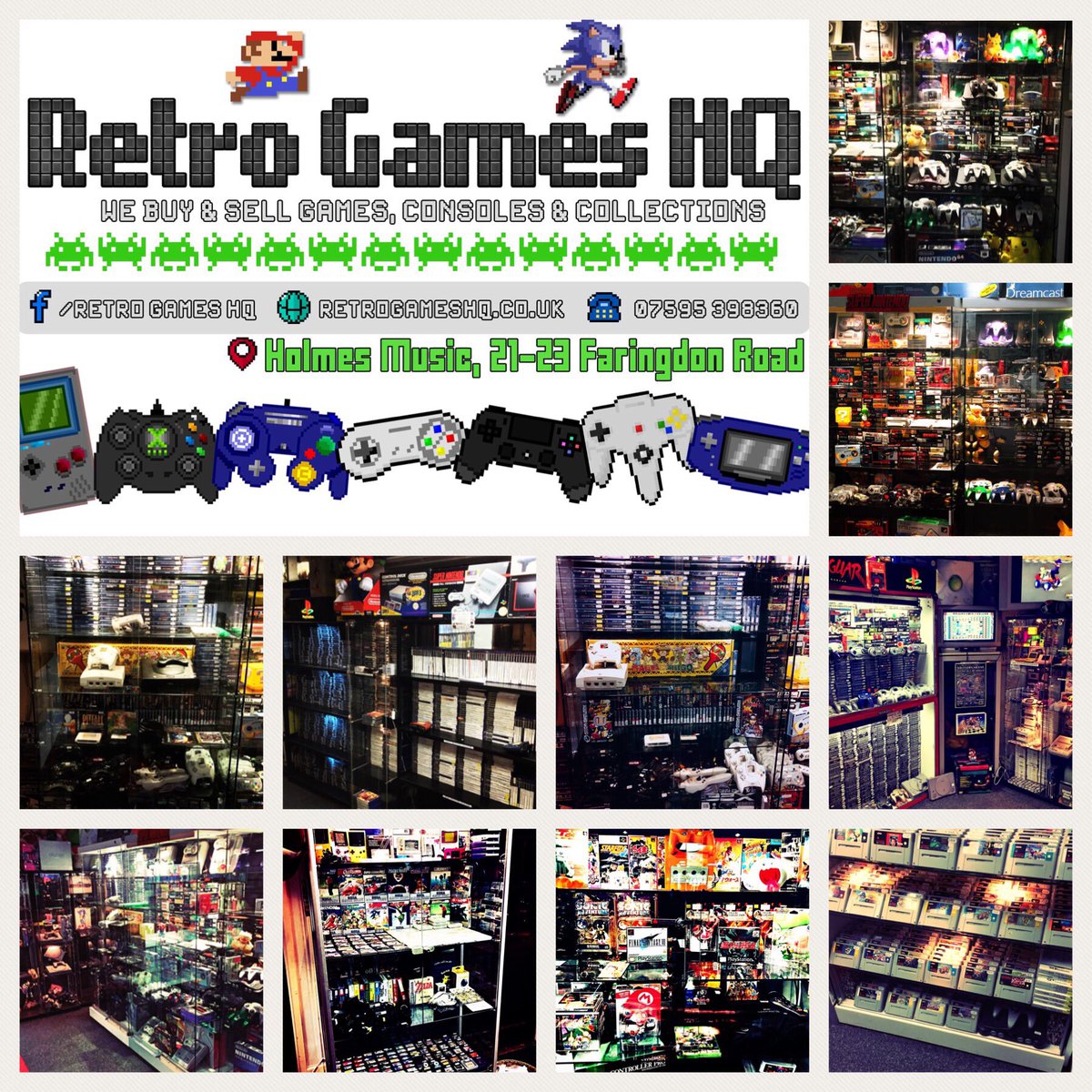 RetroGames_HQ's tweet image. Holmes Music 
Established in 1963 now has even more to offer Swindon and the surrounding areas. We now have 3 shops in one! 
We Buy,Sell and Exchange Musical Instruments , Retro Video Games/Consoles and Vinyl Records. Huge amount of items available with stock changing daily!