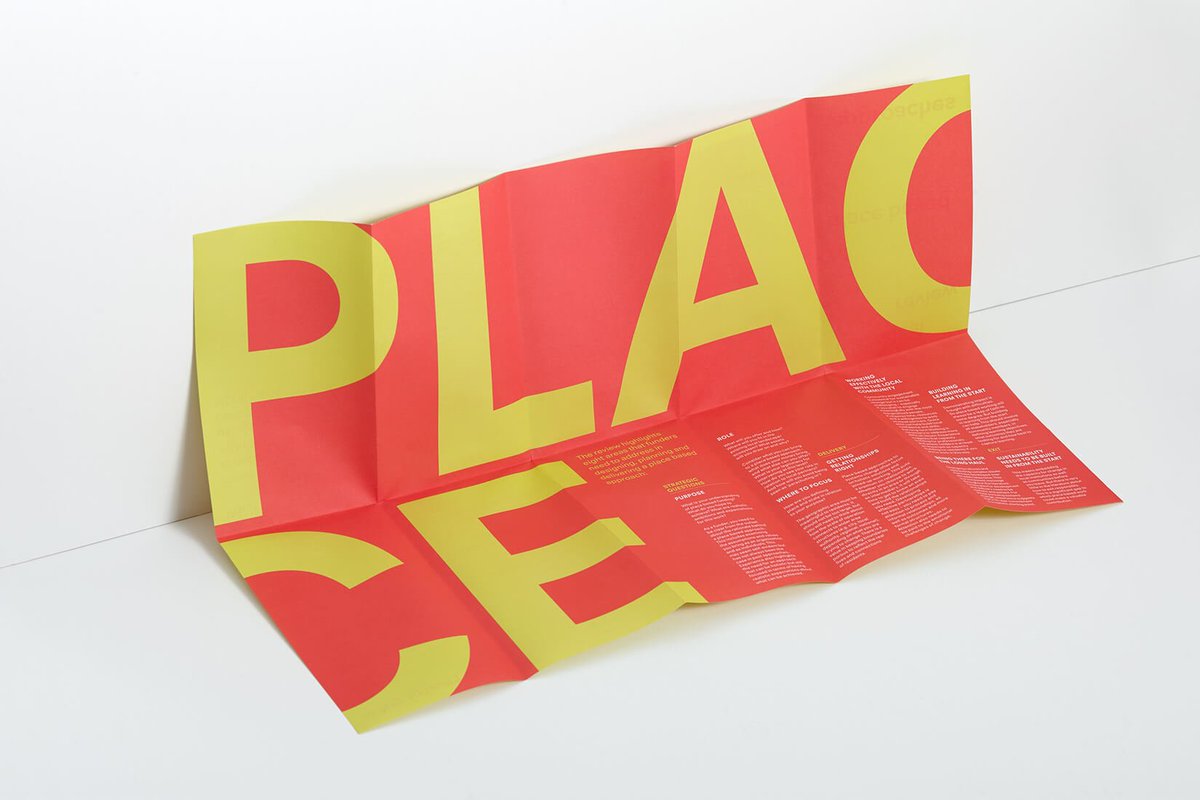 MylesLucas's tweet photo. Historical Review of Place Based Approaches handout for @LankellyChase printed by @lsprinting. See more here https://t.co/cqYJTzUKqi

#Place #typography #Bold #GraphicDesign #LankellyChase https://t.co/Etgkr1xZNn