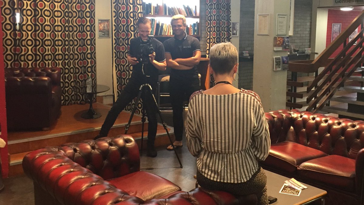 What’s so funny? <a href="/AaronCarty/">Aaron Carty</a>, <a href="/darrelcarve/">Darrel Eve</a>