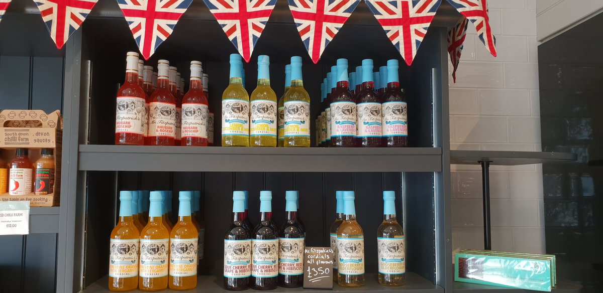 Lovely soft drinks from <a href="/vintagecordials/">Mr Fitzpatricks</a> at <a href="/JohnsDeliDevon/">JohnsDeliDevon</a> and also coming to <a href="/WindsorFoodFest/">WindsorFoodFestival</a> August bank holiday weekend.