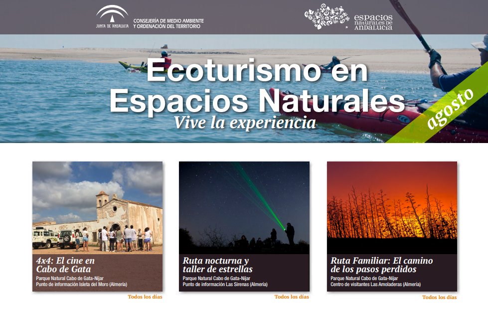 Comienza un mes cargado de posibilidades para disfrutar de los espacios naturales andaluces. Entra ⏩ bit.ly/2LmJWZC  reserva y #ViveLaExperiencia #Ecoturismo